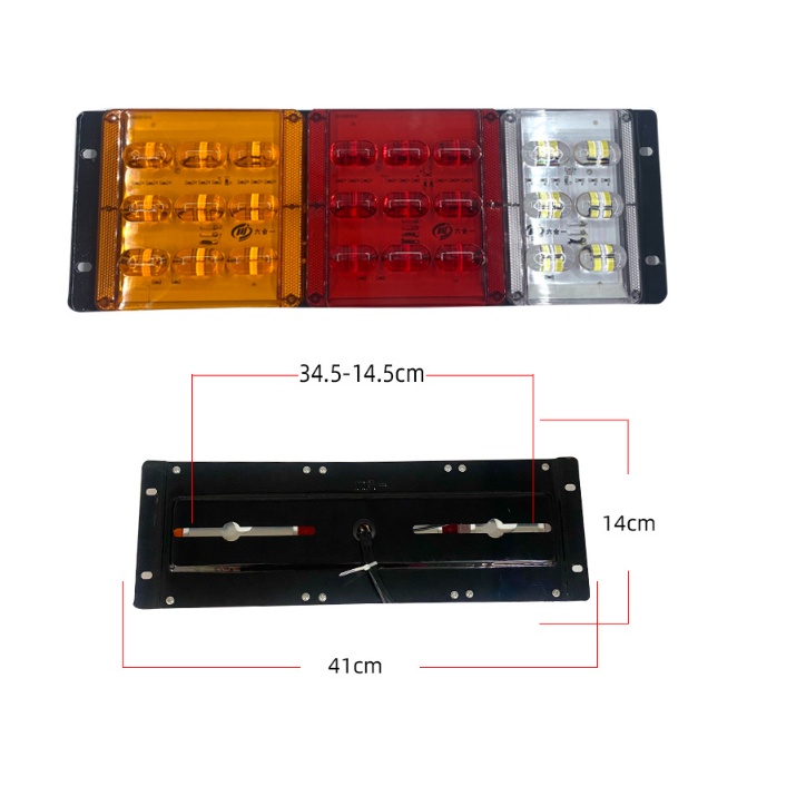 Lampu stoplamp truck 8d sein running &amp; rem kedip,senja running 24v