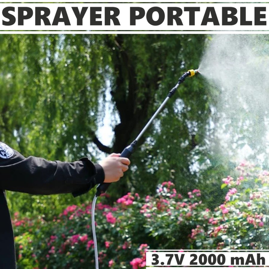 stik Sprayer elektrik portable untuk siram tanaman mini garden
