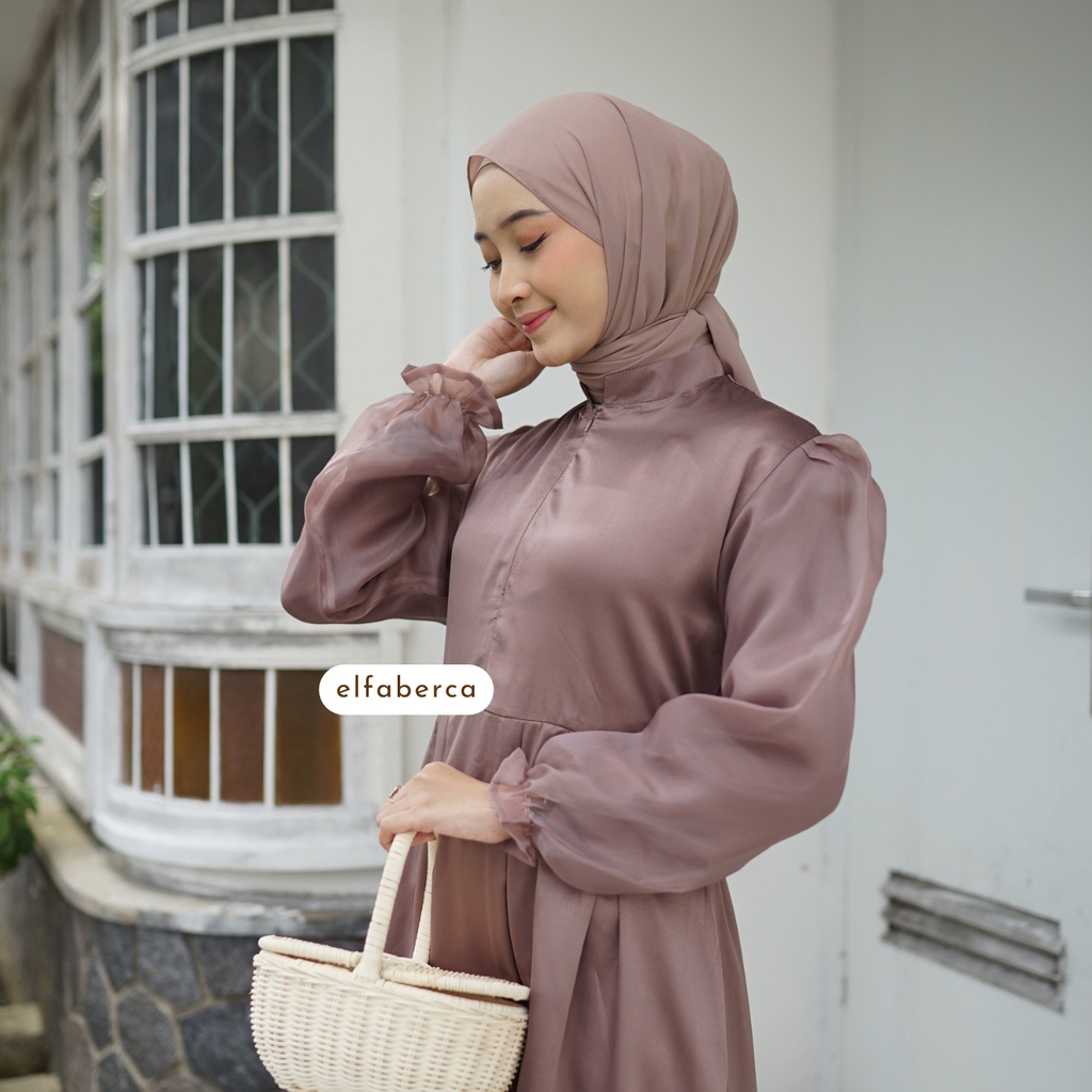 Free Kalung Hijab! LYRA SILK DRESS by elfaberca