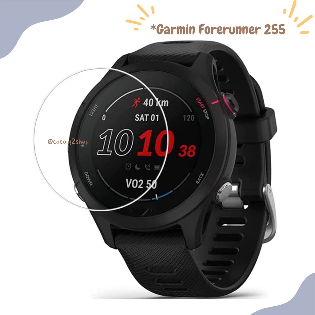 ANTI GORES GARMIN FORERUNNER 255 - TEMPERED GLASS GARMIN WATCH FORERUNNER 255 SMARTWATCH