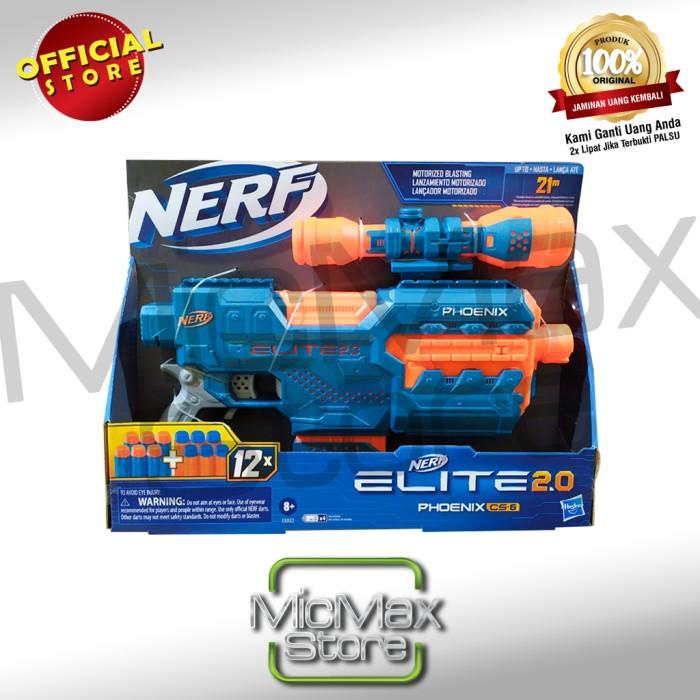 Best Seller Nerf Elite 2.0 Phoenix Cs6 Cs-6 Motorized Blaster