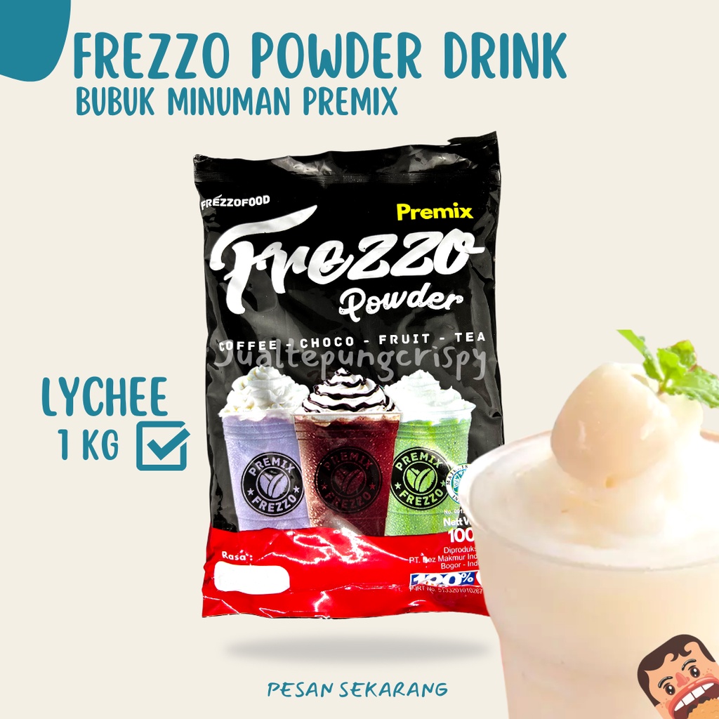 Frezzo Lecy Powder / 1000gram (Bubuk minuman / Powder Drink) Kemasan 1KG