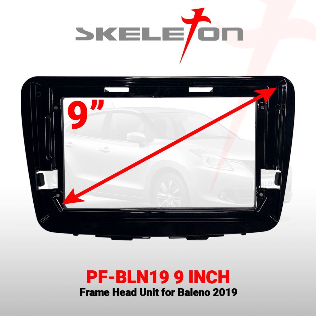 FRAME HEAD UNIT ANDROID 9 INCH SKELETON FOR SUZUKI BALENO19UP