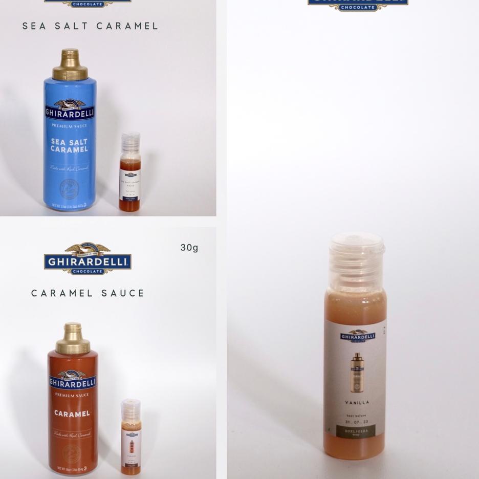 

Terjangkau Ghirardelli All Varian Sauce Repack [30] g