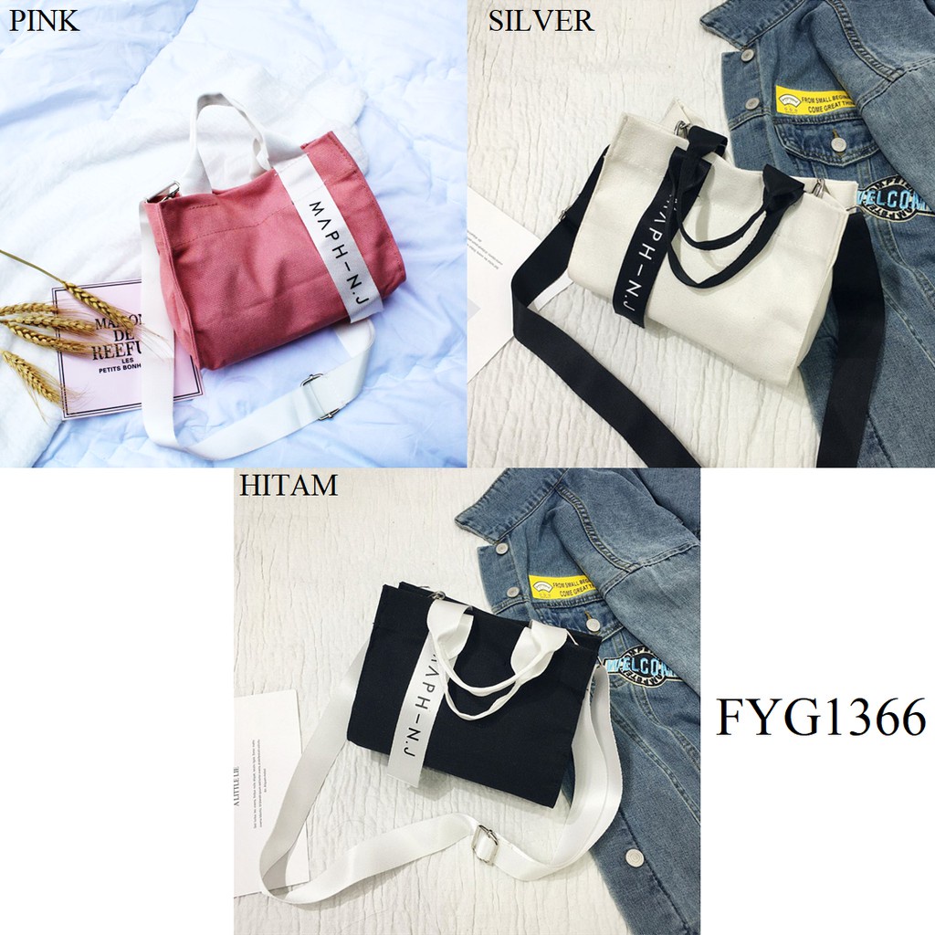 FYGALERY FYG1366 TAS SELEMPANG MꓥPH-N.J TAS JINJING FASHION WANITA TAS MURAH  TAS IMPORT