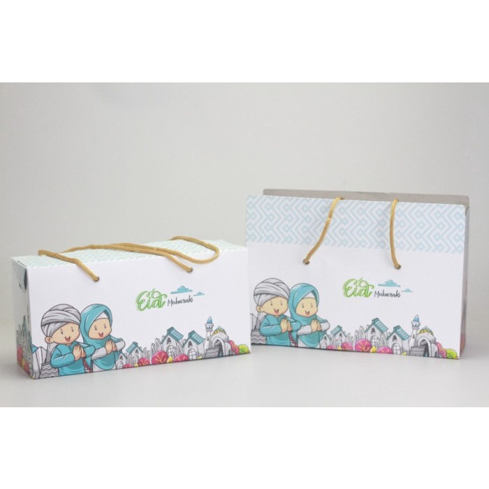 

Paperbag Toples Parcel Ramadhan Hampers Idul Fitri Lebaran Box Dus Eid 021