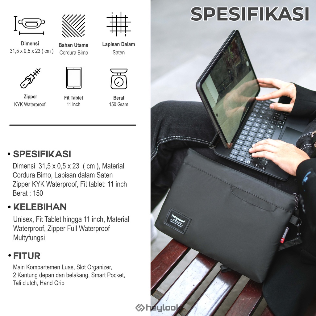 Handbag Tas Hp Ipad Pouch Bag Elegan Tas Tangan Anti Air Clutch Bag Multifungsi