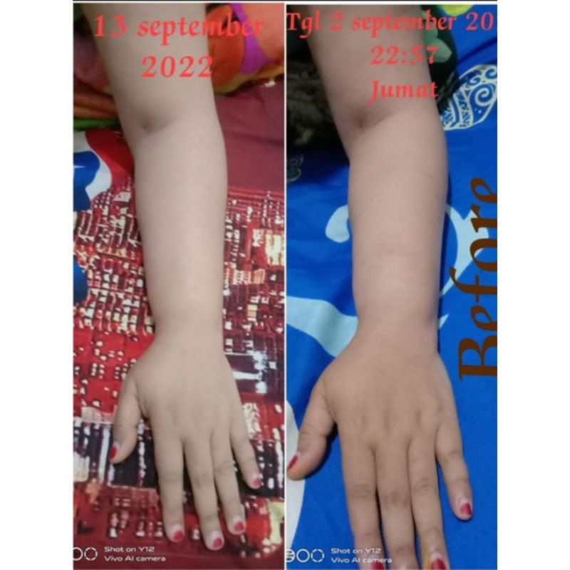 Body lotion night racik hi glow Skincare