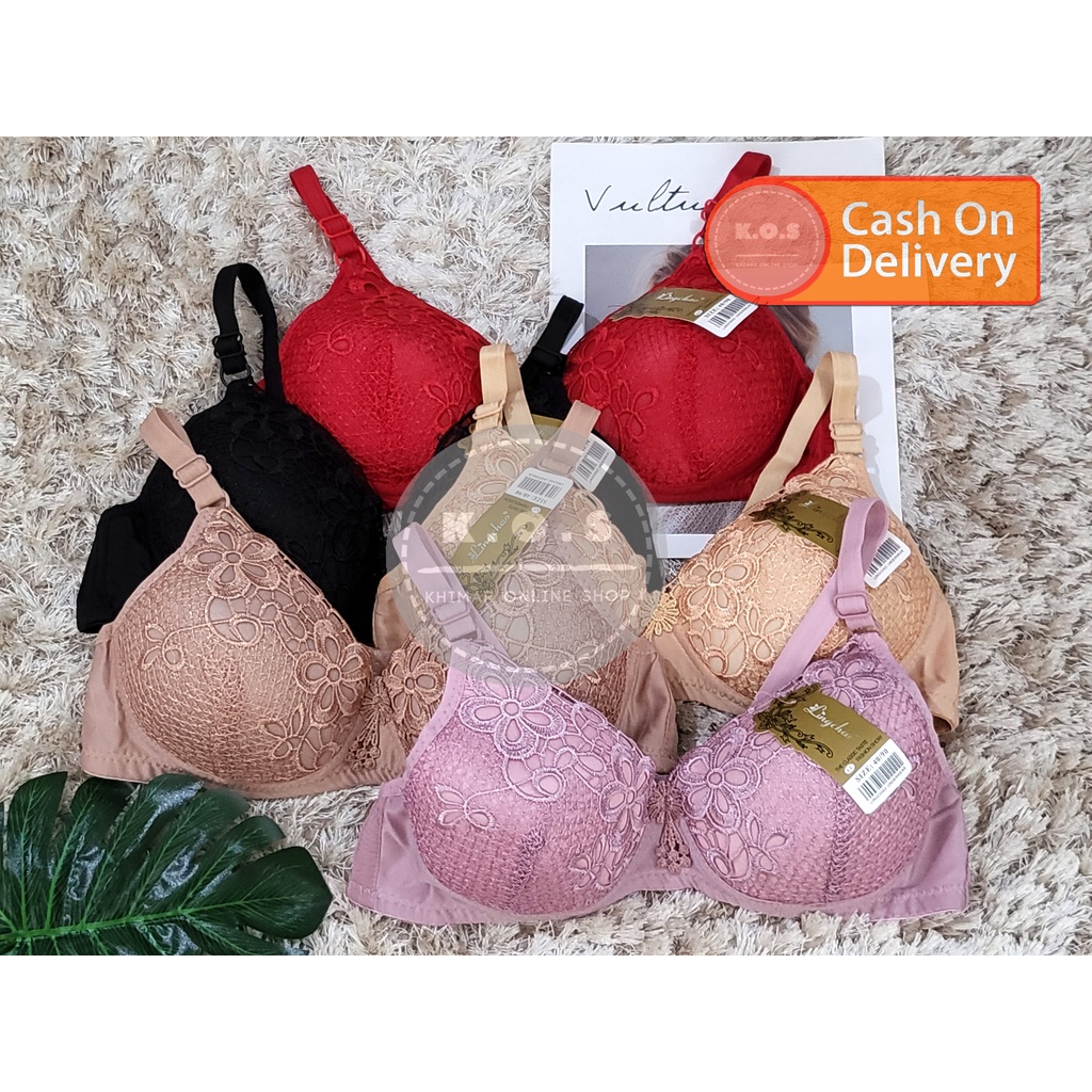 bra import bh full brukat cantik size 38-44 cup B