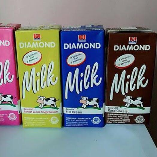 

➮ 1 karton Susu diamond UHT Milk 200ml (24pcs) ➷