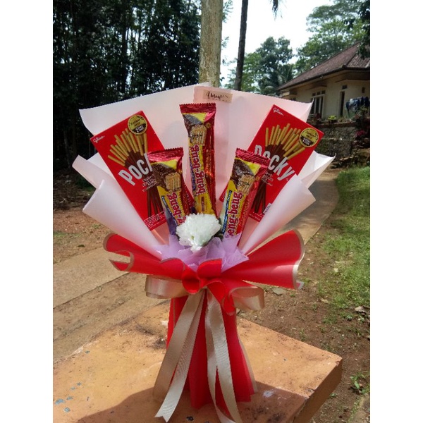 

Bucket chocolate pocky dan Beng Beng