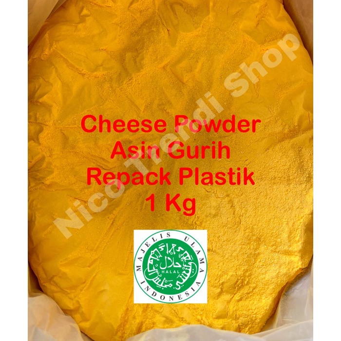 

:::::::] Cheese Powder 1kg, bubuk keju asin gurih