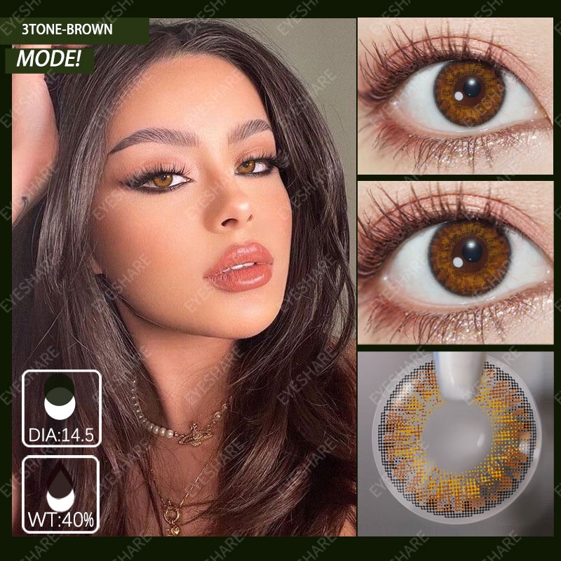 RCA [COD] C28 SOFTLENS 2PCS import Pixie Softlens NORMAL &amp; tidak Ada minus / DIA 14.5MM /kpop Khusus SOFTLEN / LENSA WARNA Big Eye Living Kontak Lensa Green/Pink/SterlingGray/Honey/Amethyst