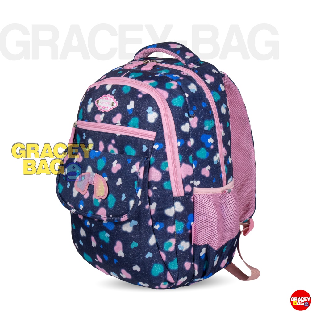 GB-F009 Tas Ransel Sekolah Anak Perempuan / Remaja Impor