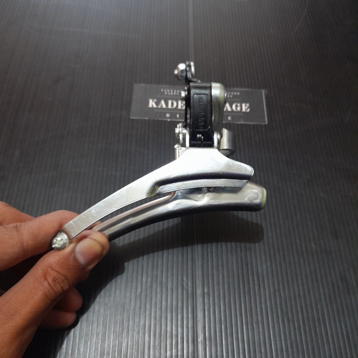 ><><><] FD Shimano TY20 via Singapore 2 Speed vintage balap jadul Road bike