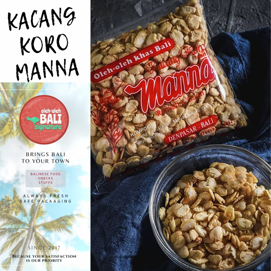 

Kacang Koro Manna Bali / Kacang Disko Manna Bali