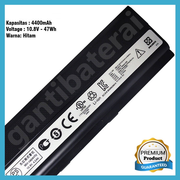 Baterai Asus A42 A42F A42J A42D A42JC A42N K52 A52 A52F K42 K42F A32-K52