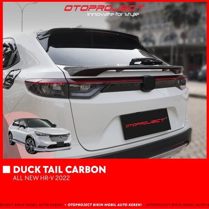 Duck Tail Spoiler Belakang Mugen Carbon Otoproject All HRV 2022