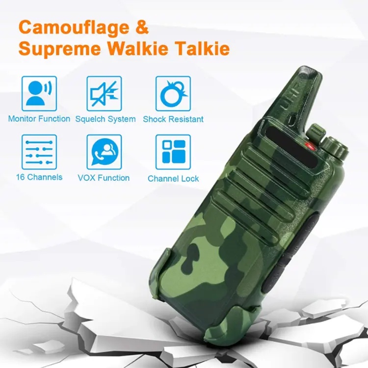 COD HT Walkie Talkie 2 Unit HT WLN WLAN KD-C1 UHF Two Way WLN  CI Handy Talky Mini Walkie Talkie Jarak Jauh Murah