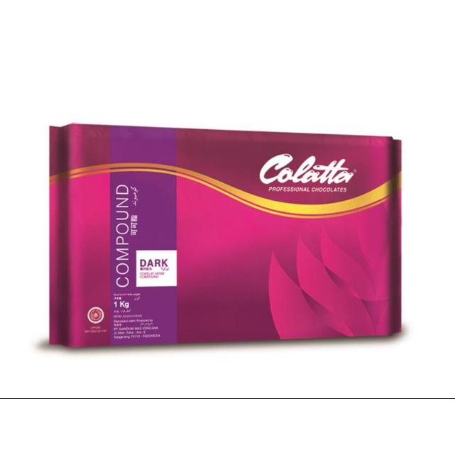 

➵ Colatta Dark Chocolate 1KG / Collata Compound DARK ❁