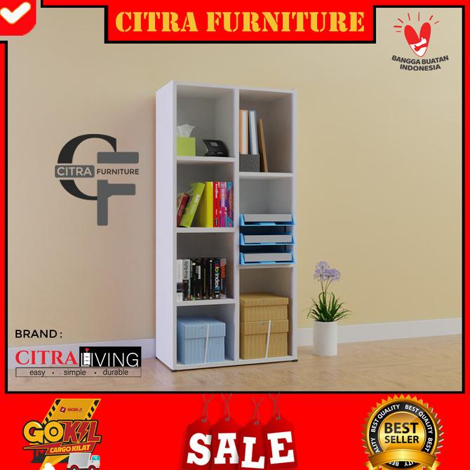 

Lemari Rak buku serbaguna | loker dokumen kantor kayu |7 Rak