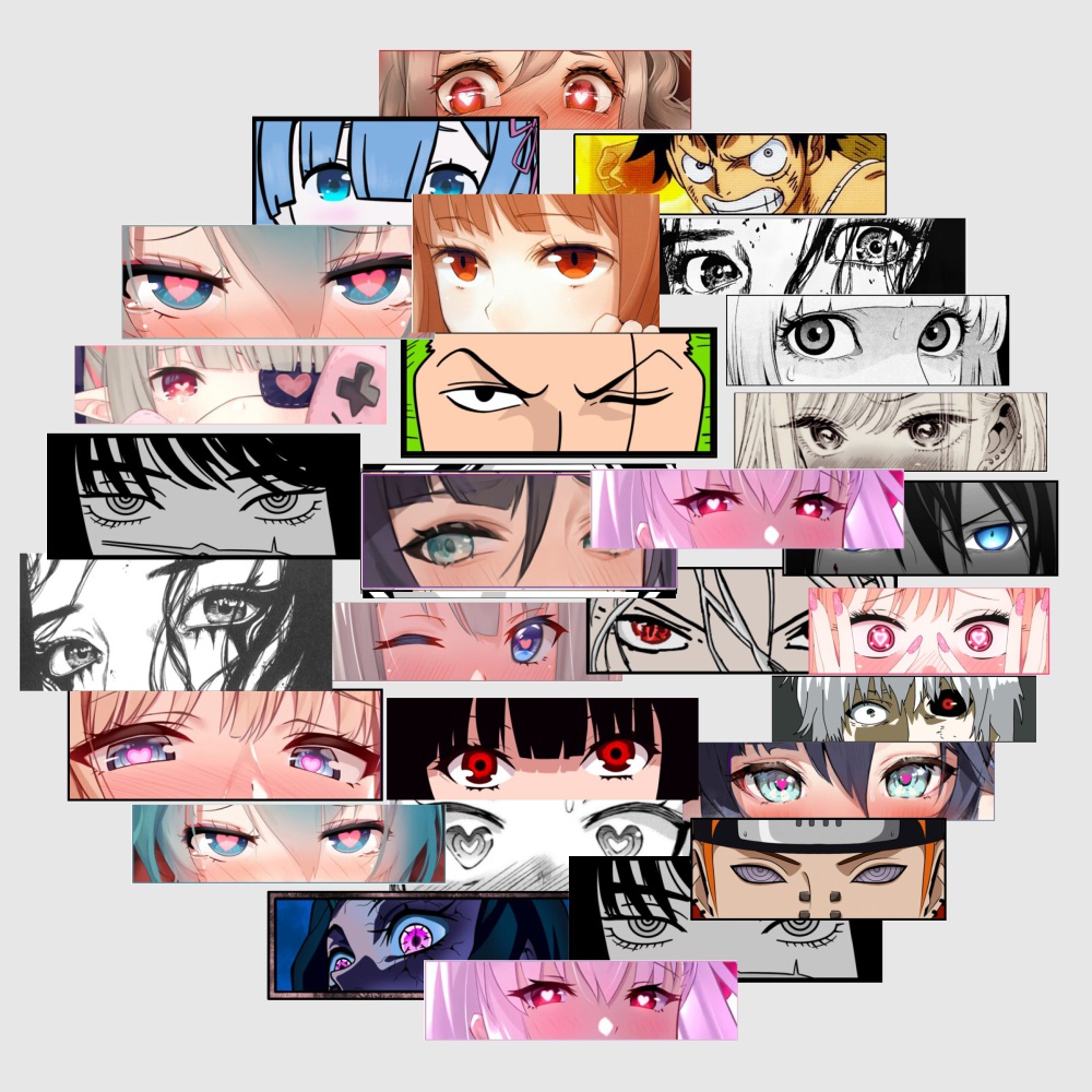 

Sticker Tempel Sticker Pack "Anime Eyes" 40pcs