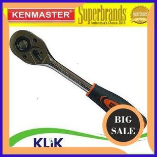 tools n parts Kenmaster CR-V Gagang Rachet Ratchet Kunci Stang Shock Sock Sok 1 PER 2 Inch 140ZZ3