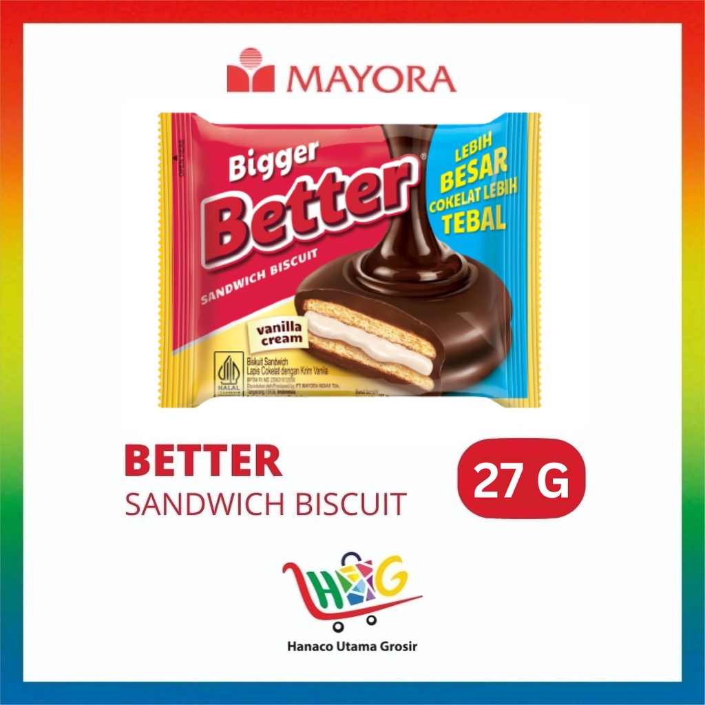 Better Sandwich Biskuit 27g [ 1 PCS ]