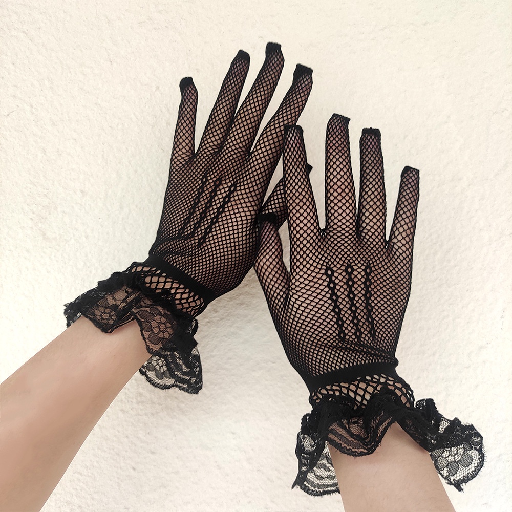 LTX-14 sarung tangan lace glove gloves wedding pernikahan nikah renda lolita