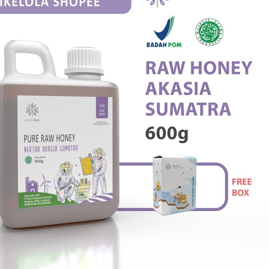 

✿ Asli Murni 600gr Tava Grade A Nektar Akasia Sumatra 100% Alami Pure Natural Raw Honey ○