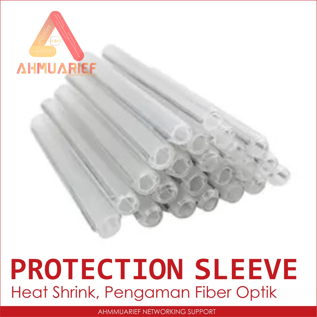 Fiber Optic Heat Shrink Tube Fusion Splicer Protector Protection Sleeve Pelindung Core Cable Kabel