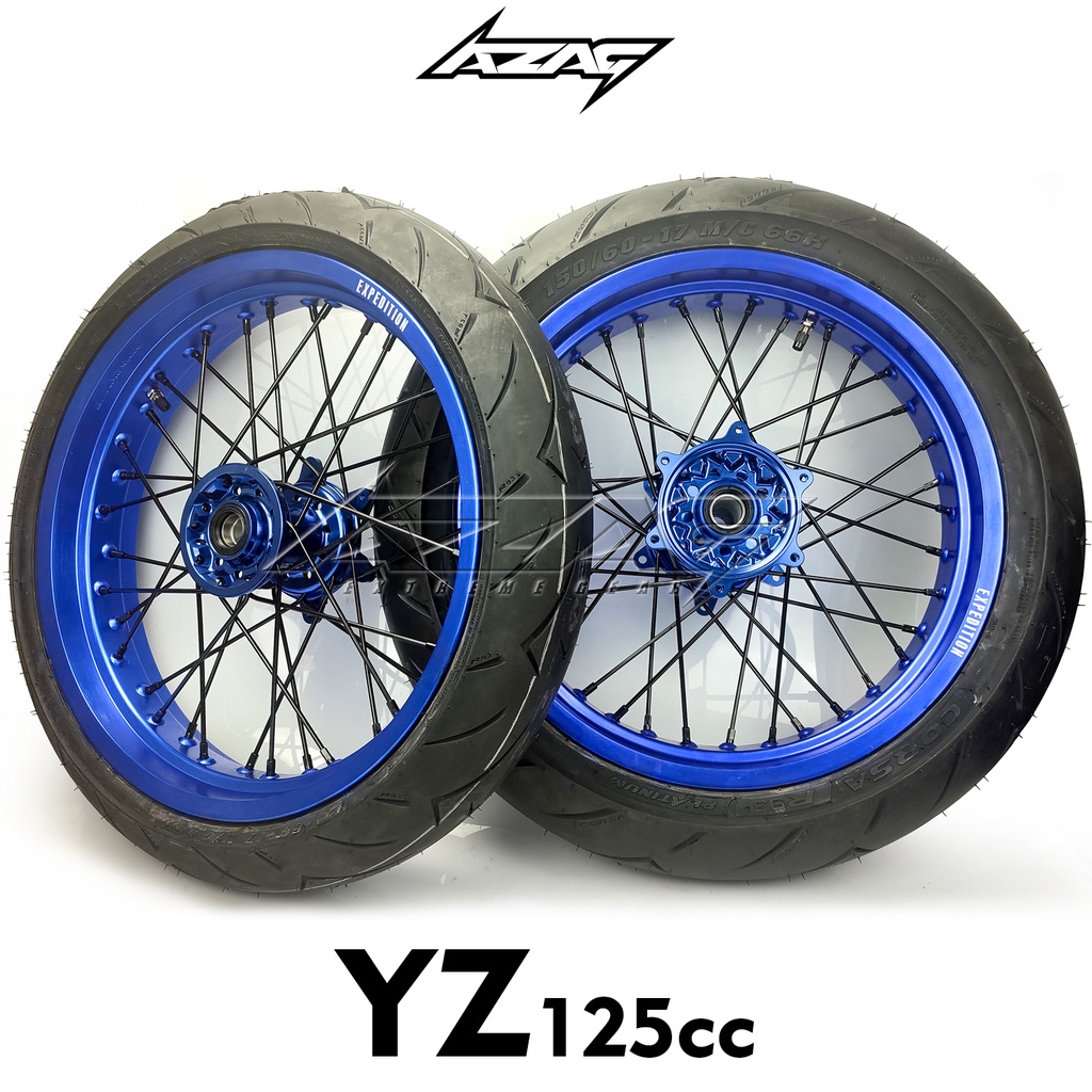 BAN SET/WHEELSET SUPERMOTO YZ 125 250X 250F 250FX 450 YZ ALL SERIES