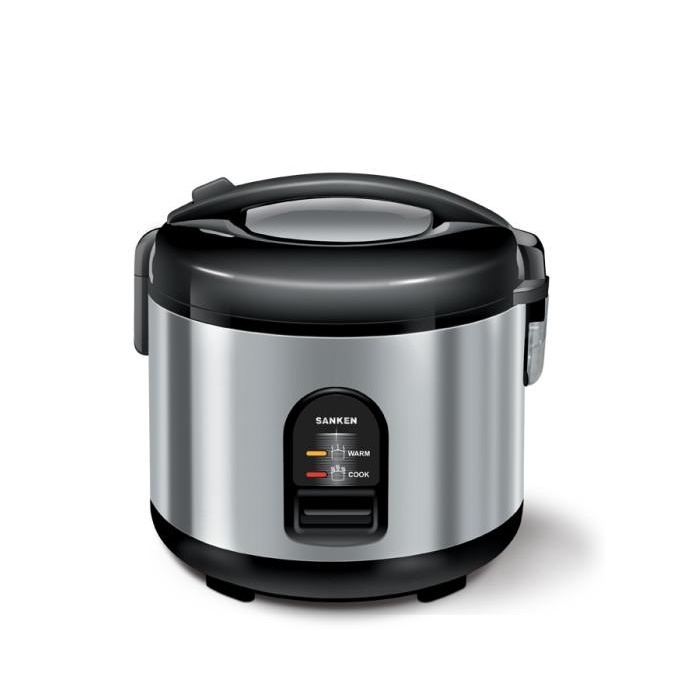 SANKEN Rice Cooker Stainless 1.2 Liter SJ-150