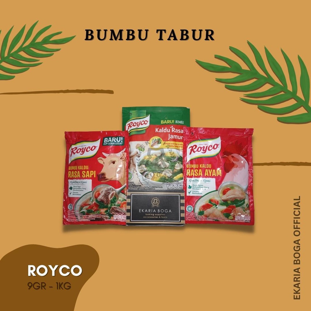 

BUMBU TABUR | BUMBU MASAK | BUMBU KALDU | KALDU ROYCO | ROYCO 1KG