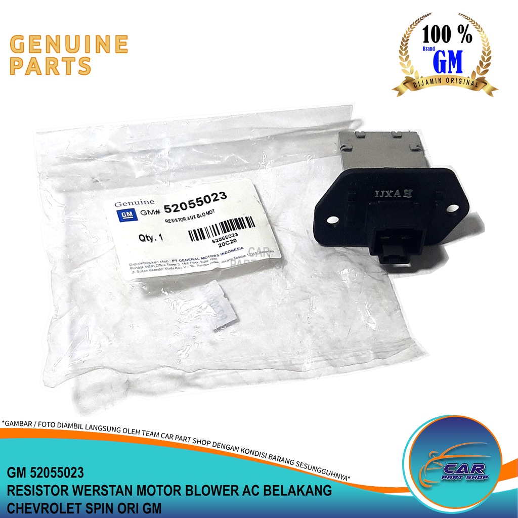 RESISTOR WERSTAN MOTOR BLOWER AC A/C BELAKANG CHEVROLET SPIN ORI GM