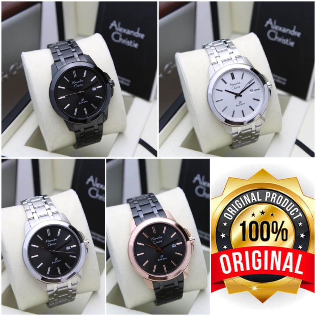 JAM TANGAN ALEXANDRE CHRISTIE PRIA AC1017 1017. ORIGINAL 100%