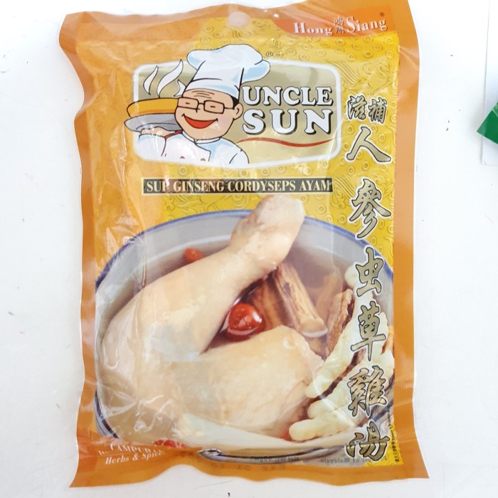 

Ulat Salju Jamur Cordyceps Dong Chong Chao Ayam Gingseng Asli UncleSun