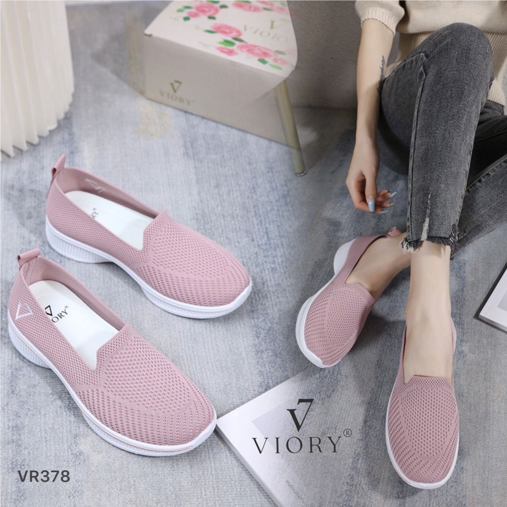 VIORY Sepatu Flat Shoes Wanita #VR378 ORIGINAL