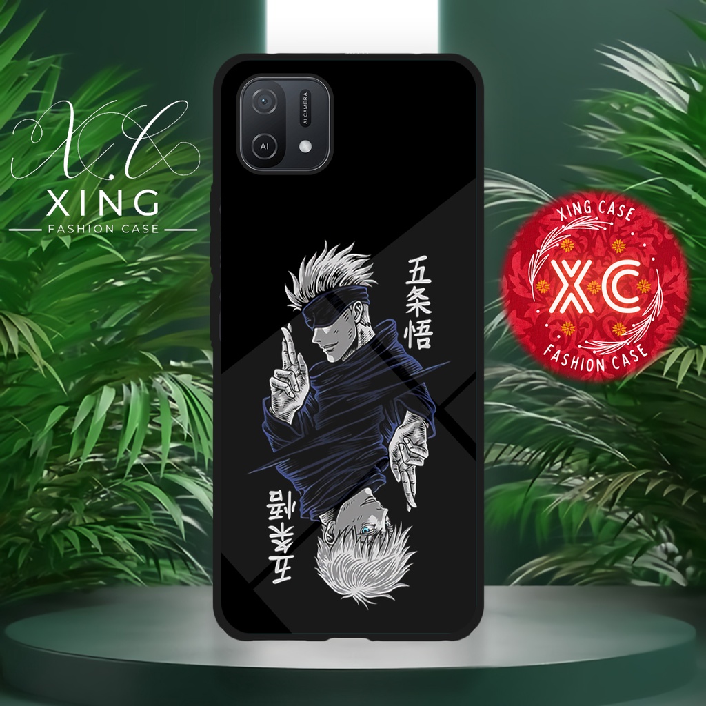 |AN18| XING CASE OPPO A16E A16K GLOSSY KILAU EFEK KACA | REQUEST CASE HP CUSTOM SOFTCASE HARDCASE | 