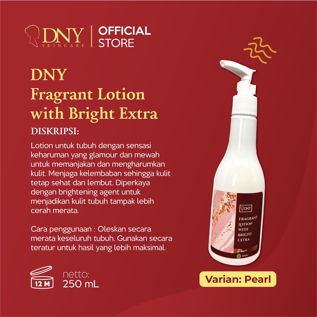 DNY Skincare Fragrant Lotion with Bright Extra Pearl