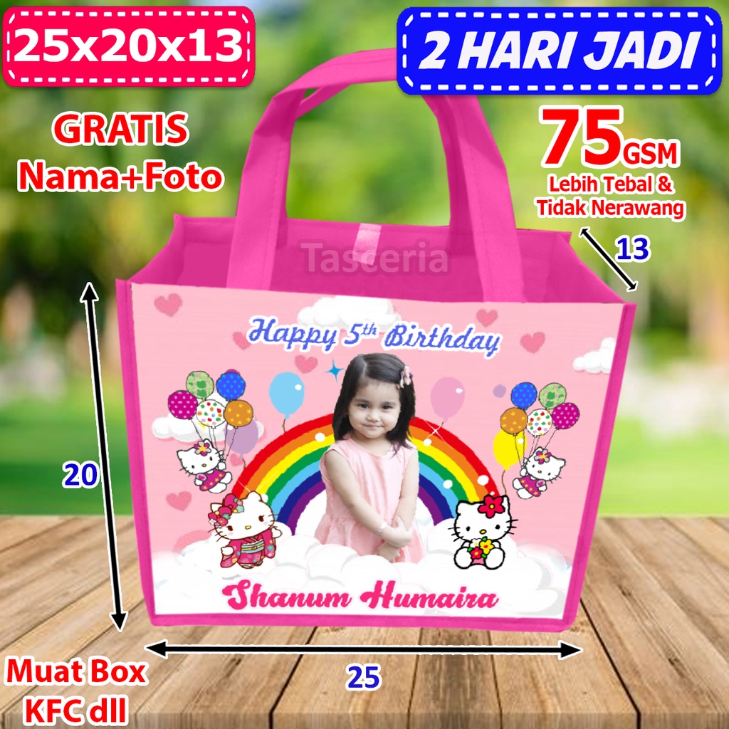 

Tas souvenir Ulang Tahun Anak Hello Kitty