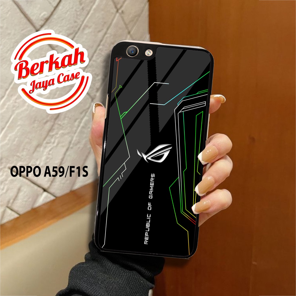 Case OPPO A59 F1S Casing OPPO A59 F1S Case ROG Cassing Terlaris Case Keren Casing Hardcase premium C