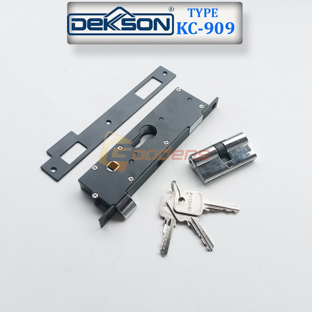 Dekson KC-DKS-909 Kunci Expanda Kunci Pintu Kawat Nyamuk Kunci Pintu Aluminium