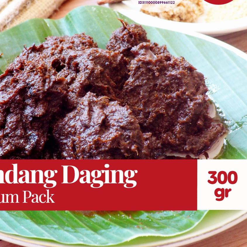 

♕ Rendang Daging Sapi Padang Jaya 300 gr ➪