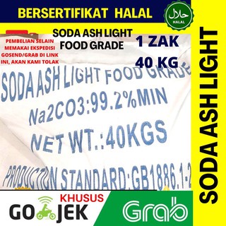 

SODA ASH LIGHT FOOD 20 KG EXTRA PACKING