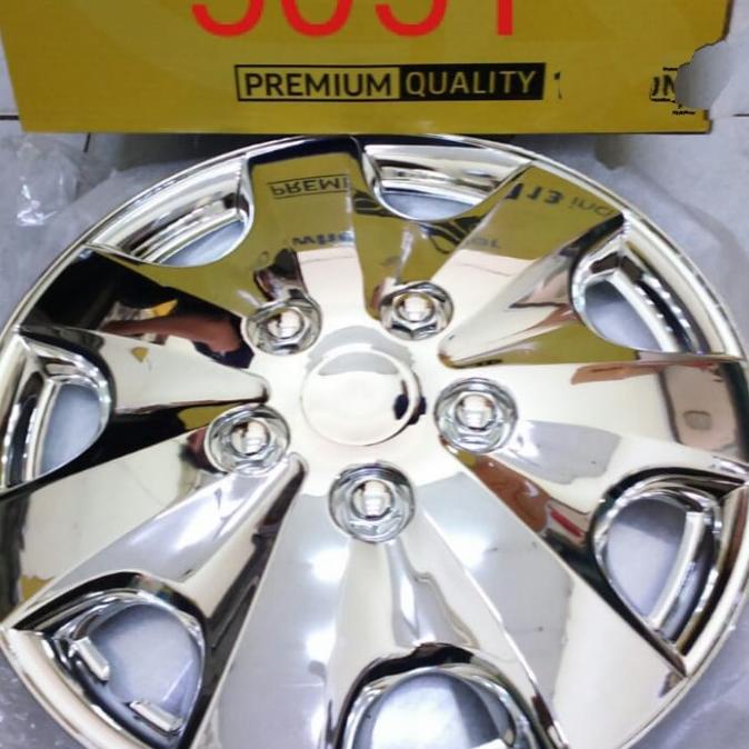 Cover Dop Roda Velg-Nya Mobil Rush Terios Ring 15 Chrome
