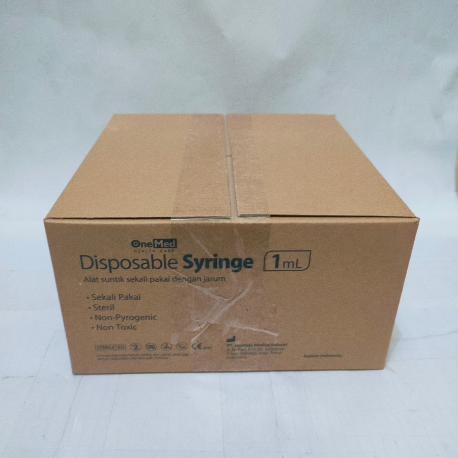 Disposable Syringe 1 CC Spuit OneMed 1 ML Suntikan OneMed