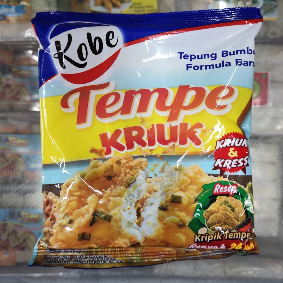 

Kobe tempe kriuk 200 gr