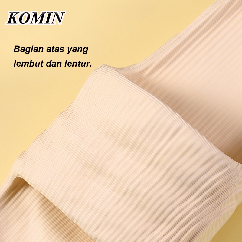 KOMIN Sandal Pria Adilette Sendal Rumah Pasangan Sandal Selop Karet EVA Non-Slip Kamar Mandi Sandal Dan Sandal Musim Panas SIZE 36-44
