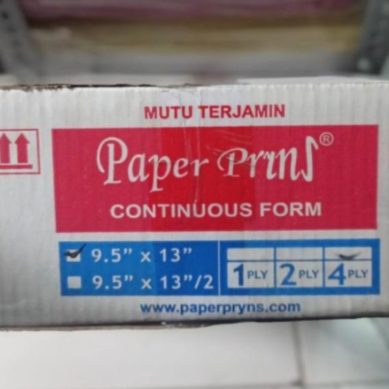 

Kertas Continous Form 9.5 X 13 4Ply Full